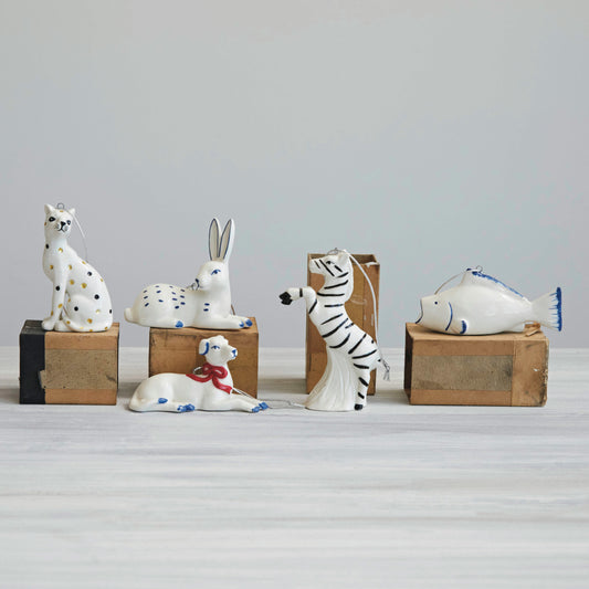 Hand-Painted Animal Ornament