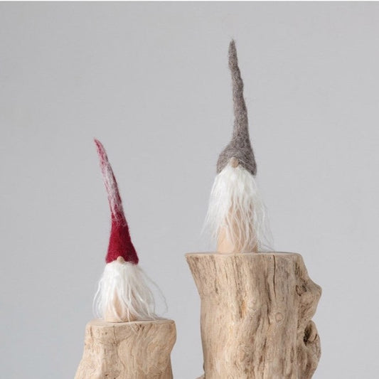 Wood & Felt Gnome