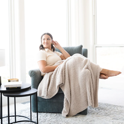 XL Ribbed Bamboni Throw Blanket