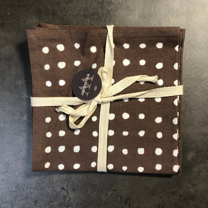 Polka Dot Napkins s/4