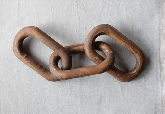 Wood Chain 3 Link