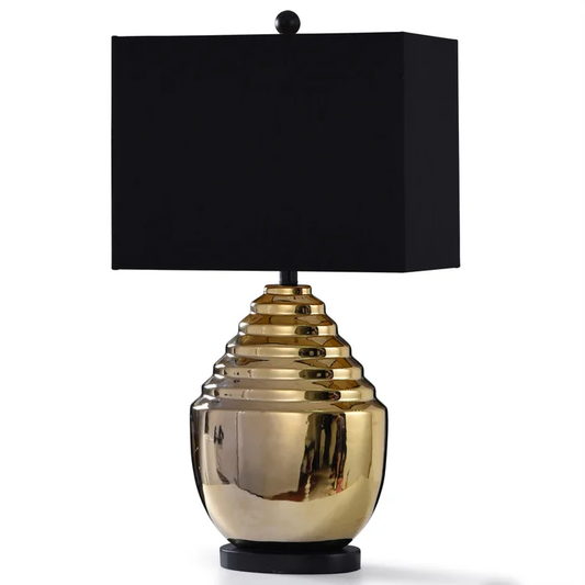 Metallic Gold Deco Lamp