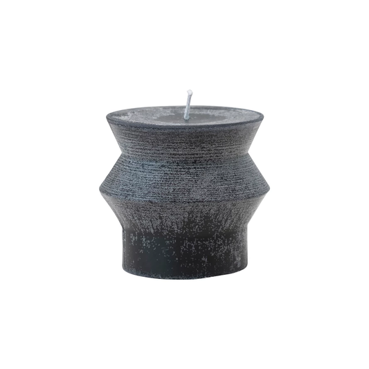 Black Totem Pillar Candle