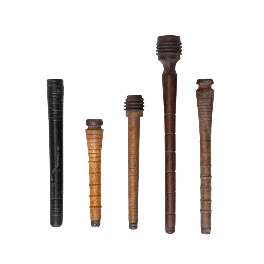 s/3 Wood & Metal Bobbins