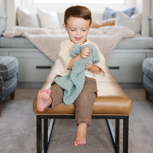 Ribbed Bamboni Mini Blanket
