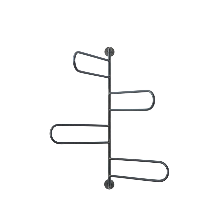 Metal Swivel Wall Rack – Willoughby Interiors