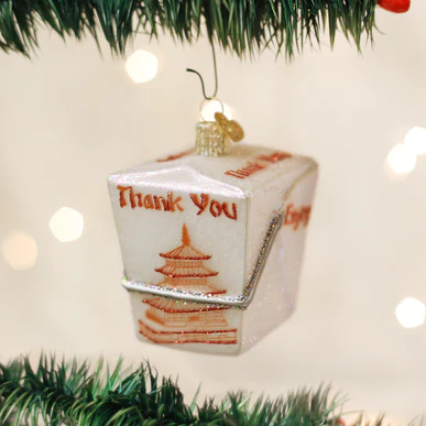 Chinese Take-out Ornament