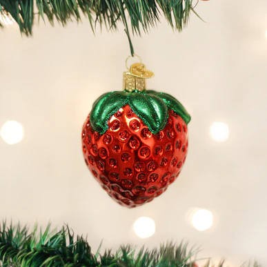 Strawberry Ornament