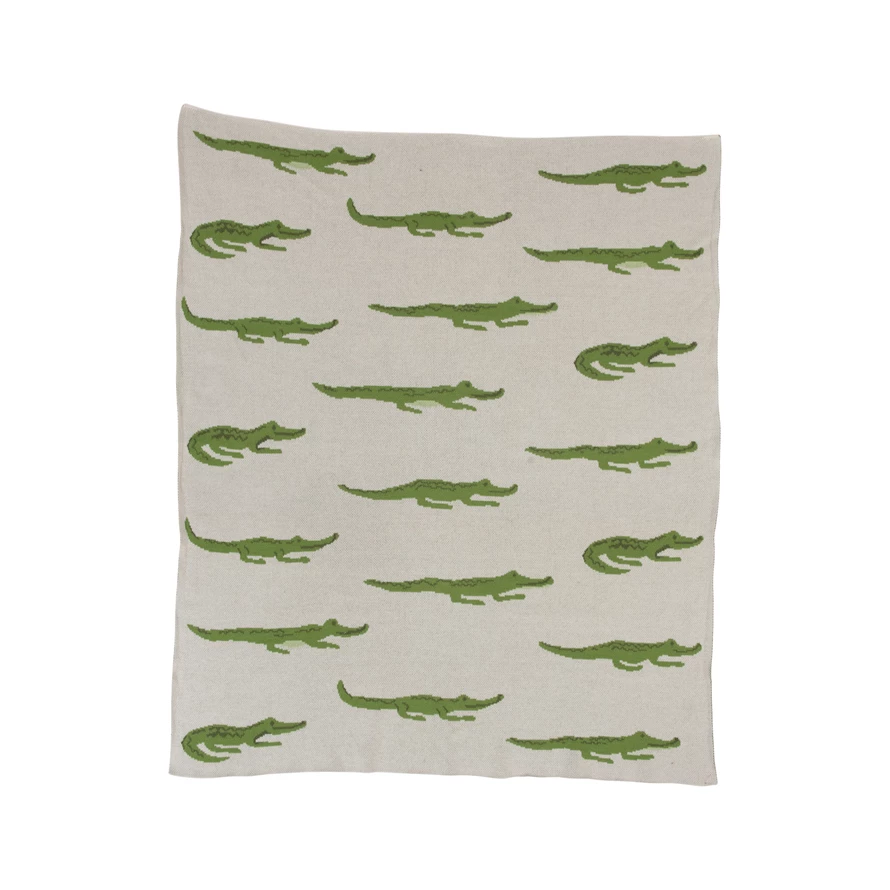 Blanket w/ Alligators