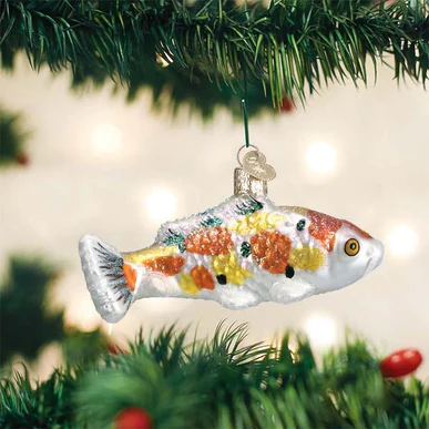Koi Yellow Spots Ornament