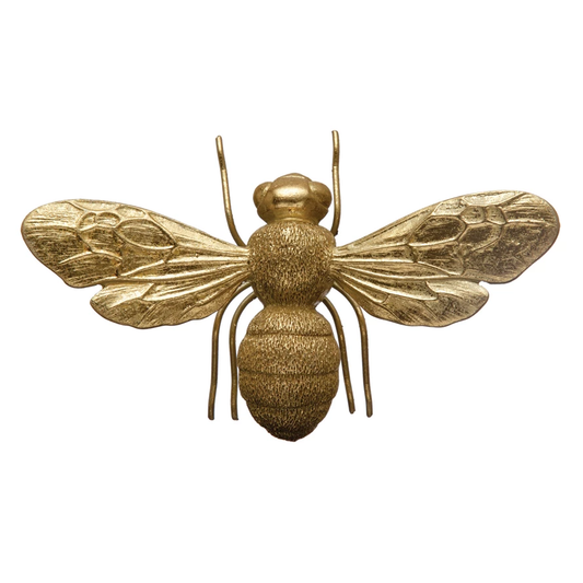 Bee with Gold Finish